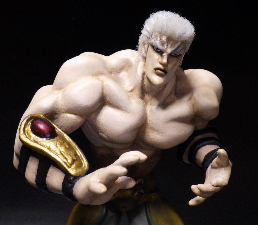 海洋堂　北斗の拳　ラオウ1/12 ガレージキット完成品　プラモデル