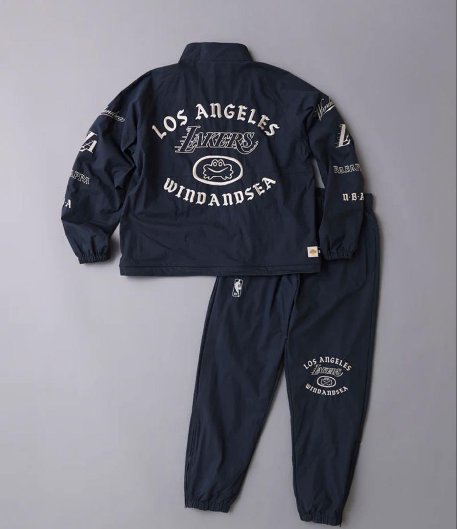 WIND AND SEA × Parappa × NBA LAKERS ブルゾン