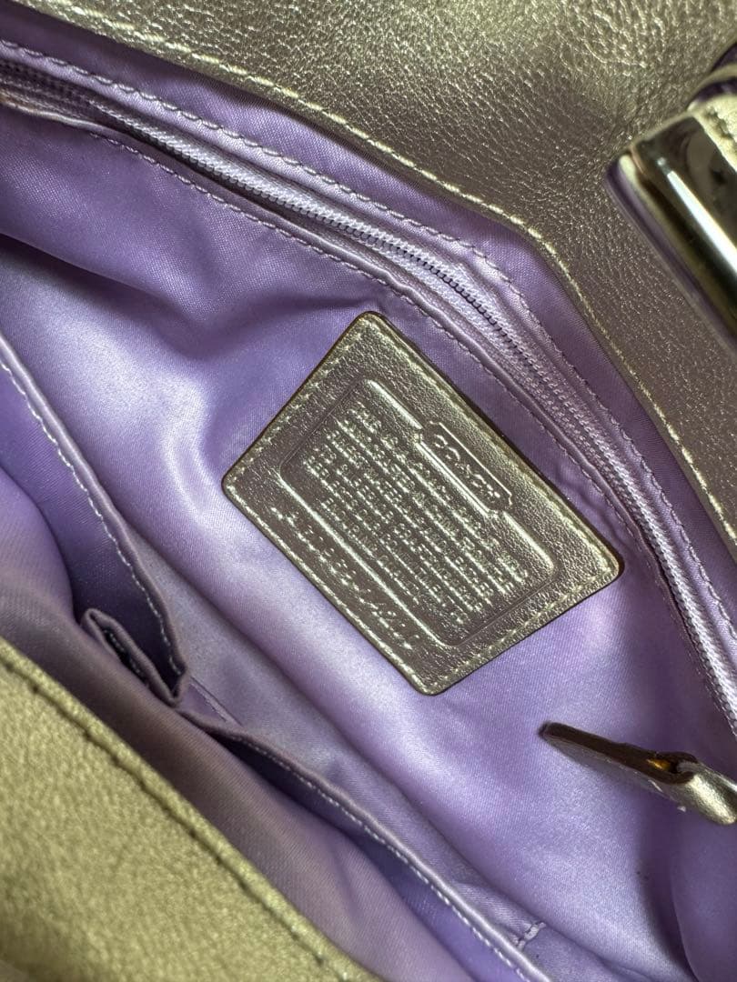 【美品】COACH コーチ　パーティーバック　結婚式パーティー