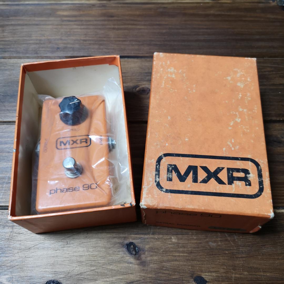 MXR phase 90 MX-101 80's 箱、ハガキ、ゴムシート付き