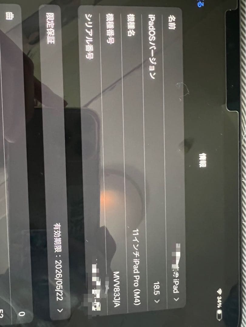 iPad Pro11 インチ第5世代（最新）M4 Wi-Fi 256GB