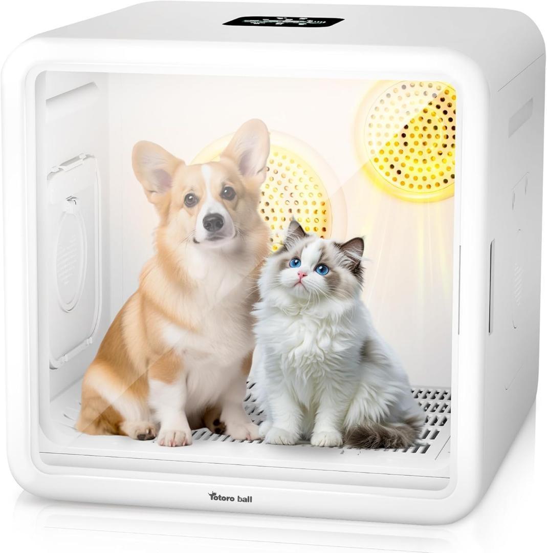 静音設計❣ マイナスイオン ドライヤーハウス 新作 ペット 犬 猫 1562