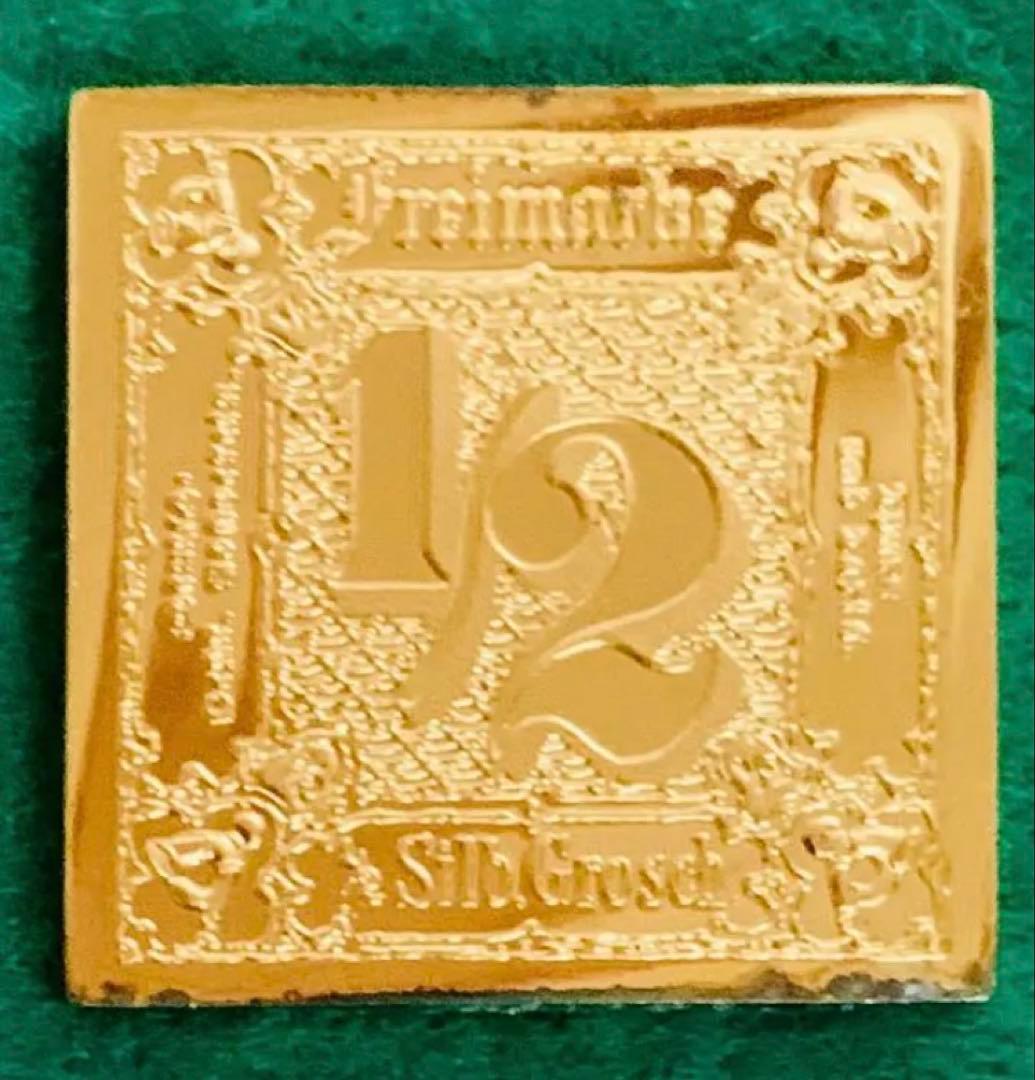 フランクリンミント　切手レプリカ 世界の国々の最初の切手　トゥルン•タキシス1枚