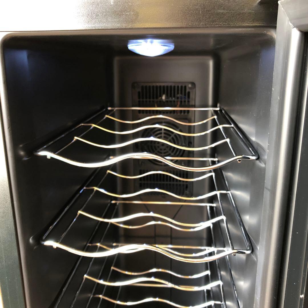 【アイリスオーヤマ】ワインセラー 12本33L ペルチェ式 PWC-331P-B