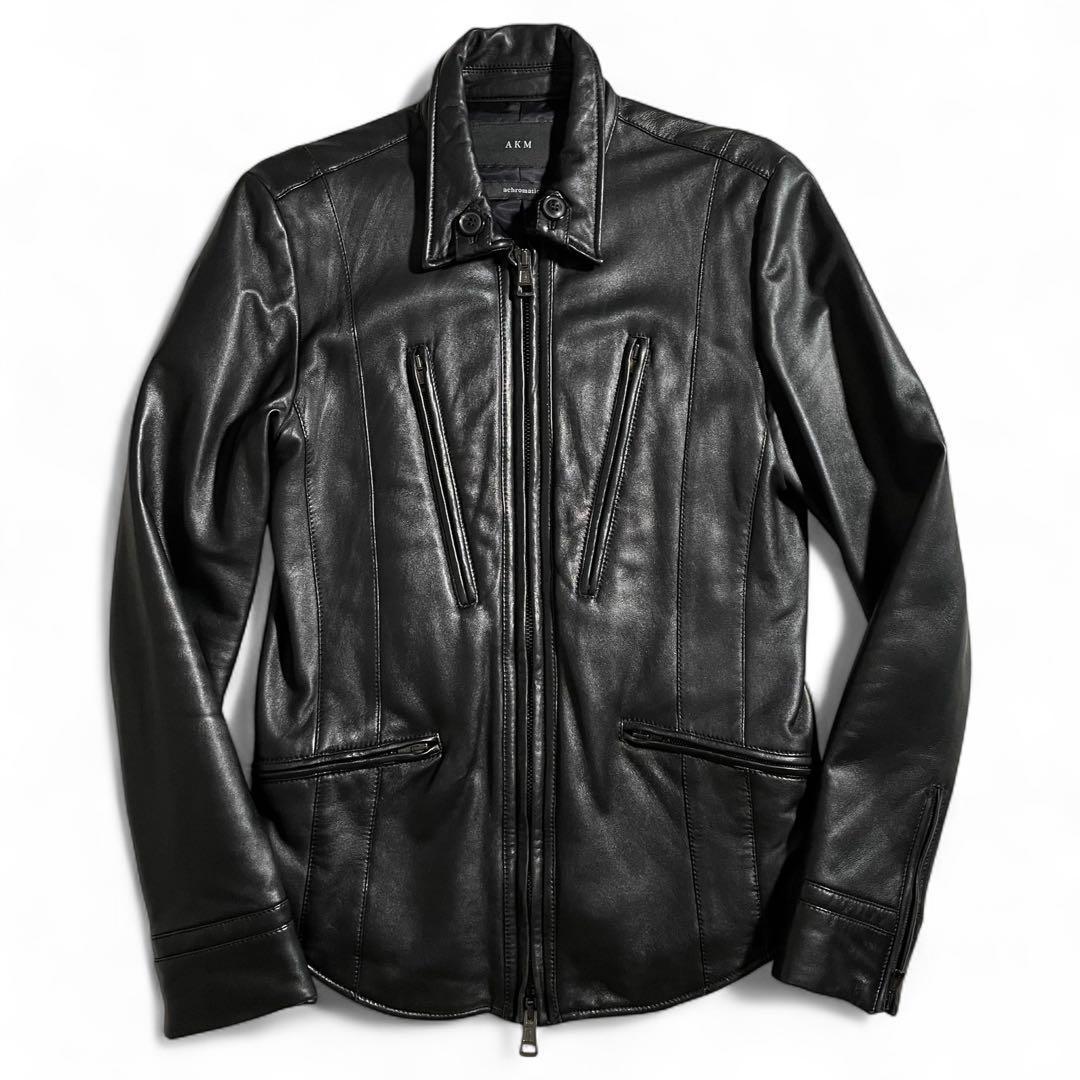 エーケイエム レザージャケット ラムレザー 直営店限定モデル
