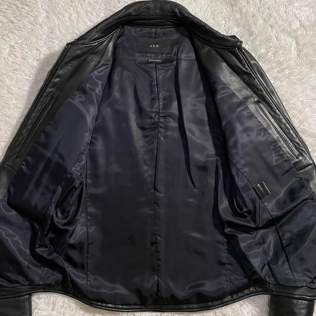 エーケイエム レザージャケット ラムレザー 直営店限定モデル
