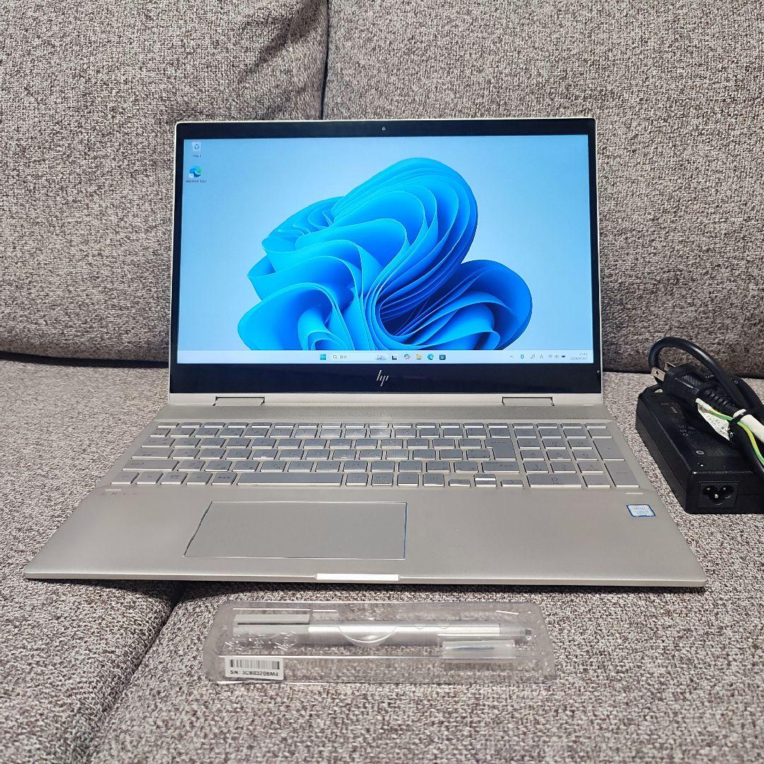 【コメント必読】HP ENVY 15 X360 Optane SSD+HDD