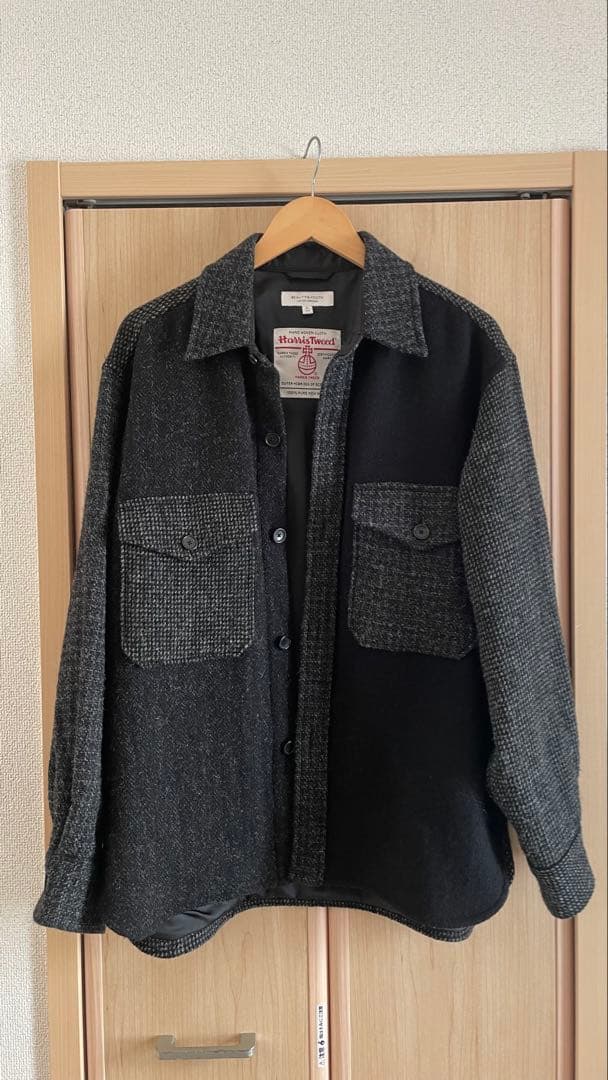 ハリスツイード　CPOジャケット