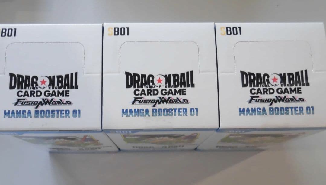 ドラゴンボール MANGA BOOSTER 01 3BOX テープ付き