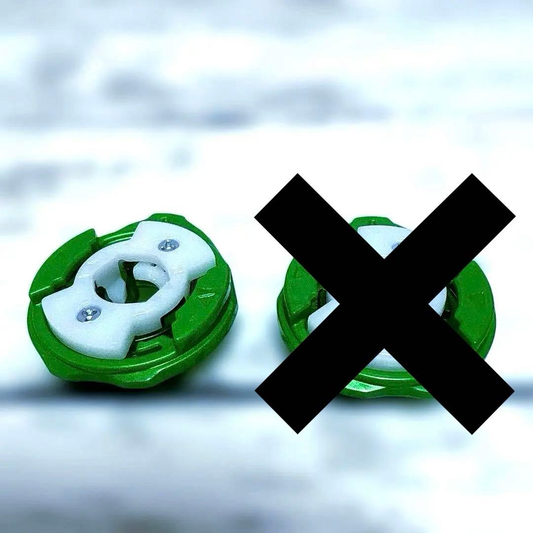 ベイブレードX ウィザードロッド1-60R 緑　2個セットA1-A1 A1-A3