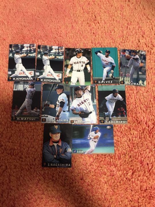 1998プロ野球チップスカード