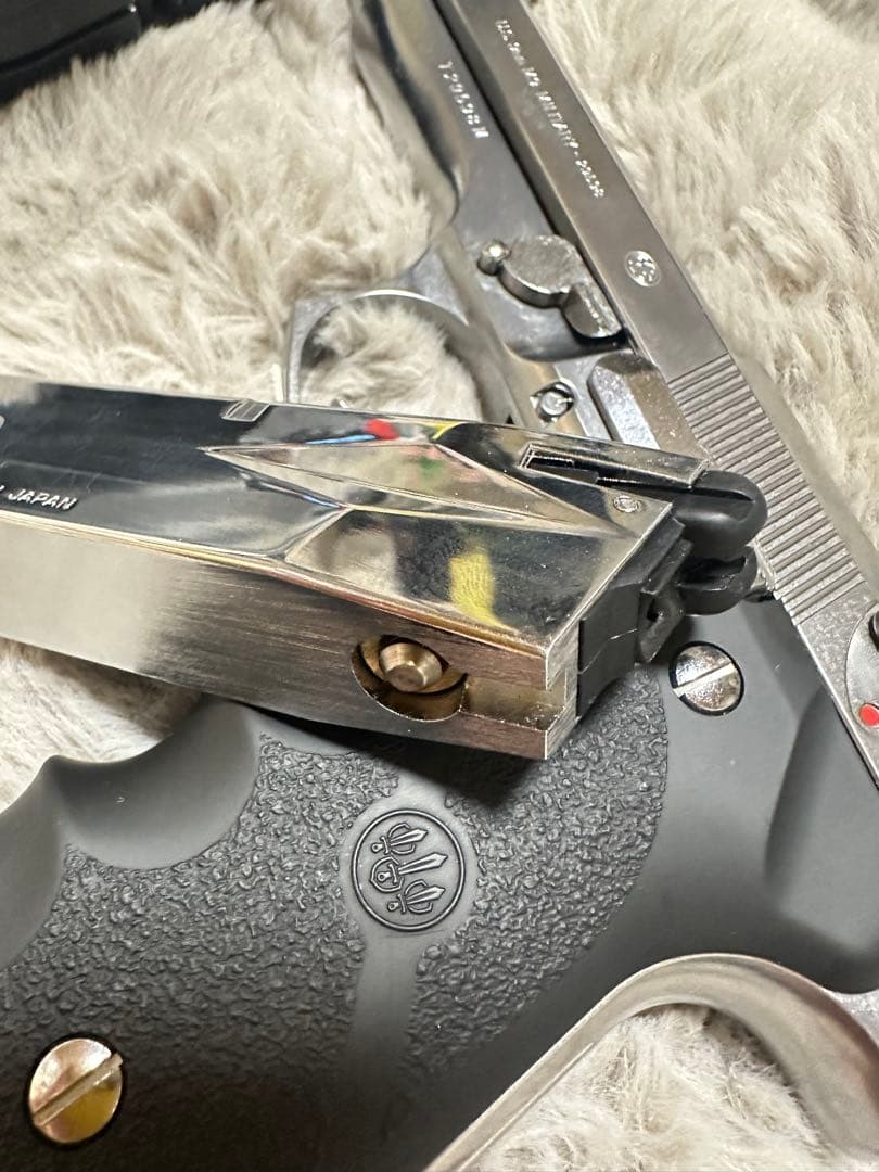 ベレッタ M9A1 ステンレス アルバートフレームカスタム ホルスター付き