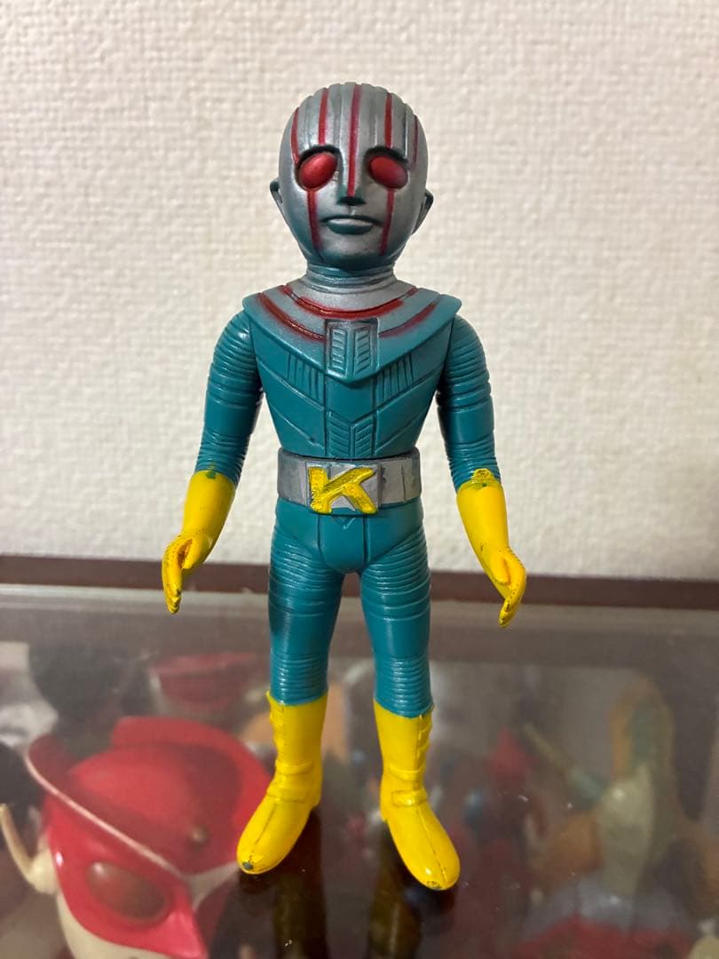 当時物　ポピー ロボット刑事k ソフビ（バンダイ マルサン ブルマァク)美品