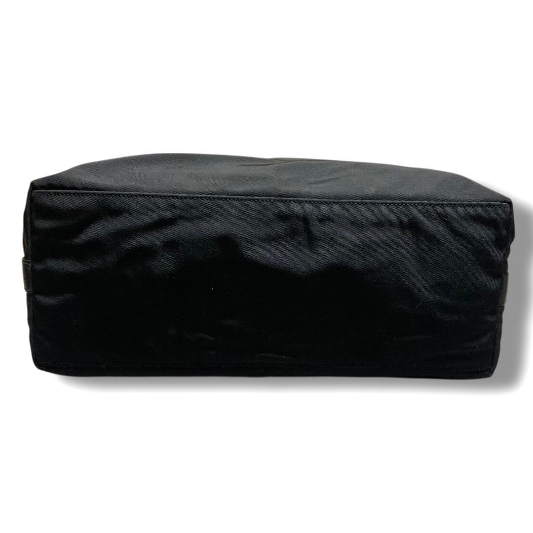 グッチ　ワンショルダー　ハンドバッグ　G金具　ナイロン　ブラック