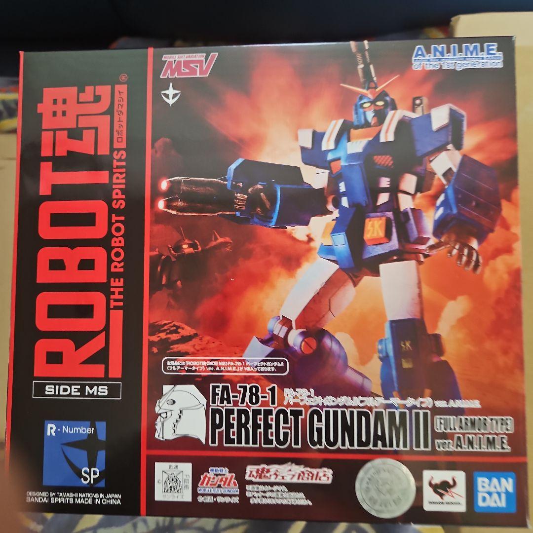 シ*ゲ様 ROBOT魂 FA78-1パーフェクトガンダムⅡ　 A.N.I.M.E