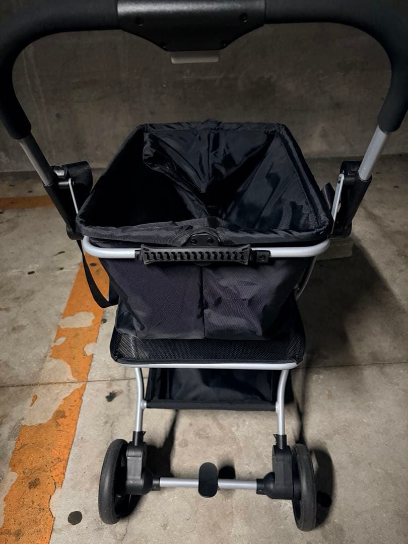 【美品】ecoca 折りたたみ式ショッピングカート エコカ【保冷機能付き】