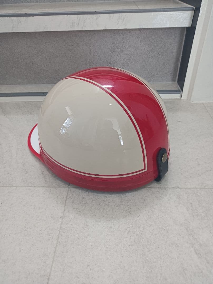 カスタムコルク半　メタリックレッド✘アイボリー