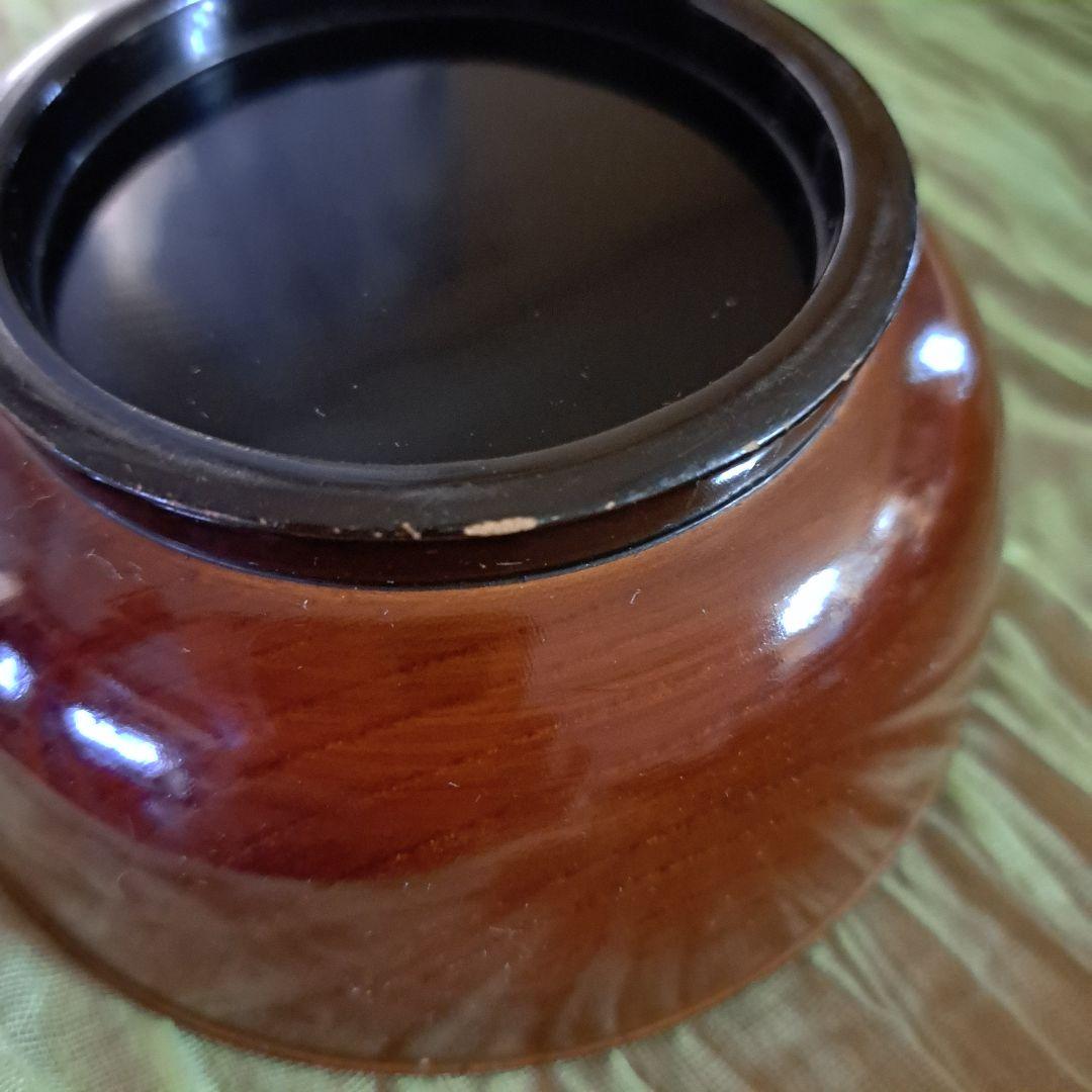 輪島塗　お椀5脚セット