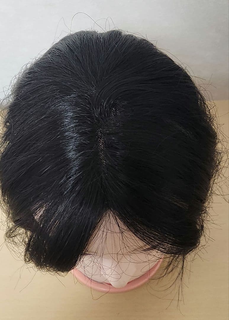 あき　LEONKA レオンカ　トップピース　自然色　人工頭皮付き