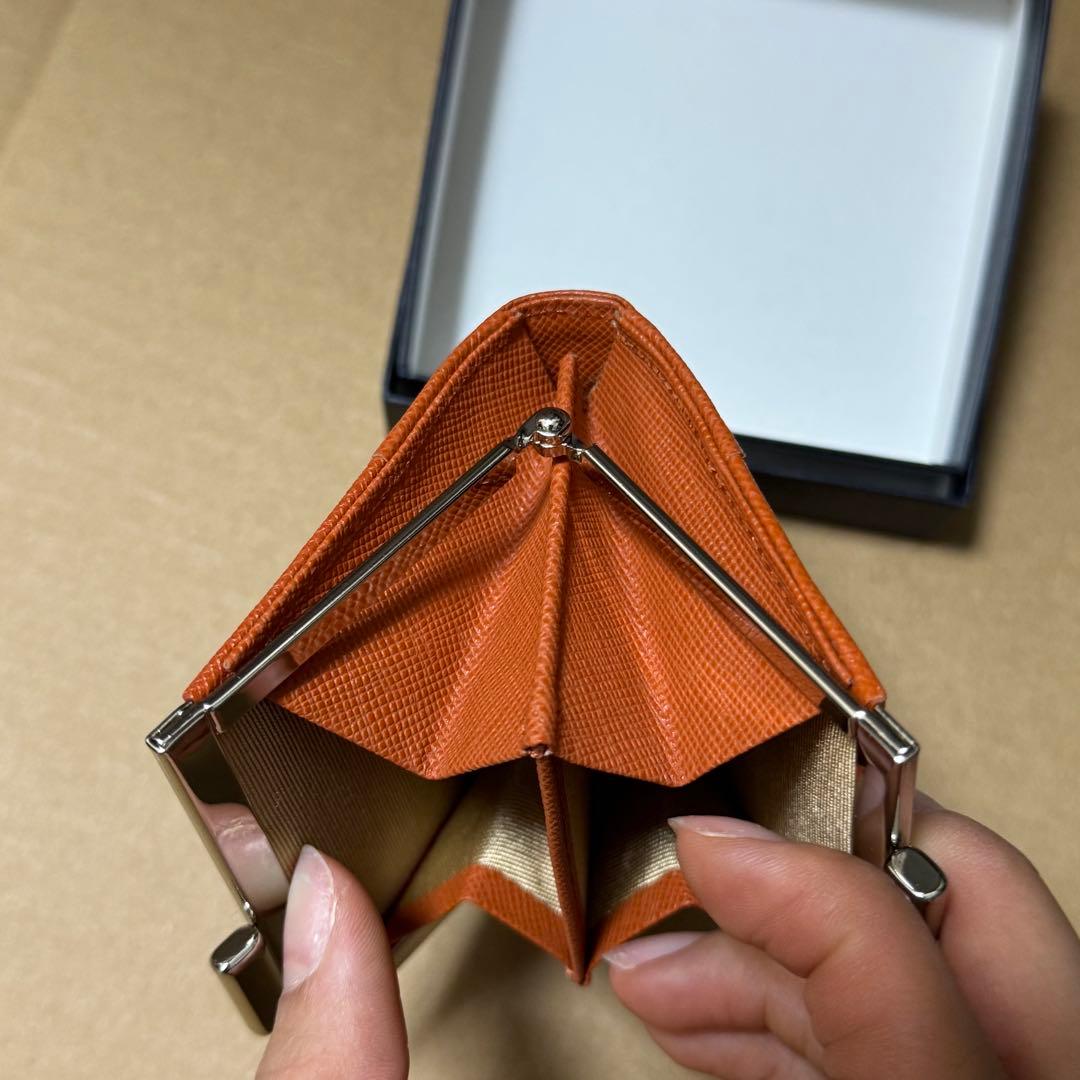 BURBERRY オレンジ チェック ケース