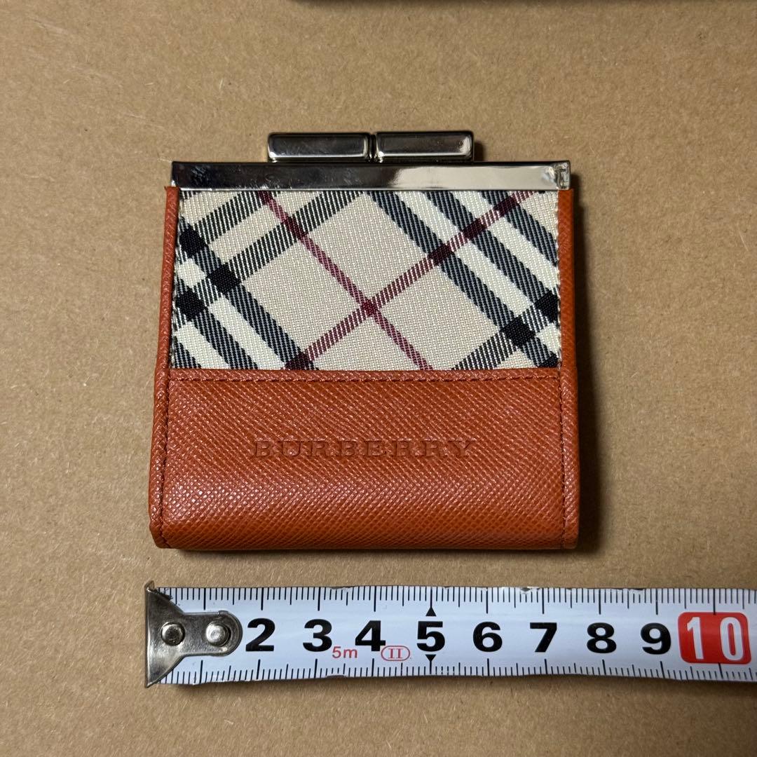 BURBERRY オレンジ チェック ケース