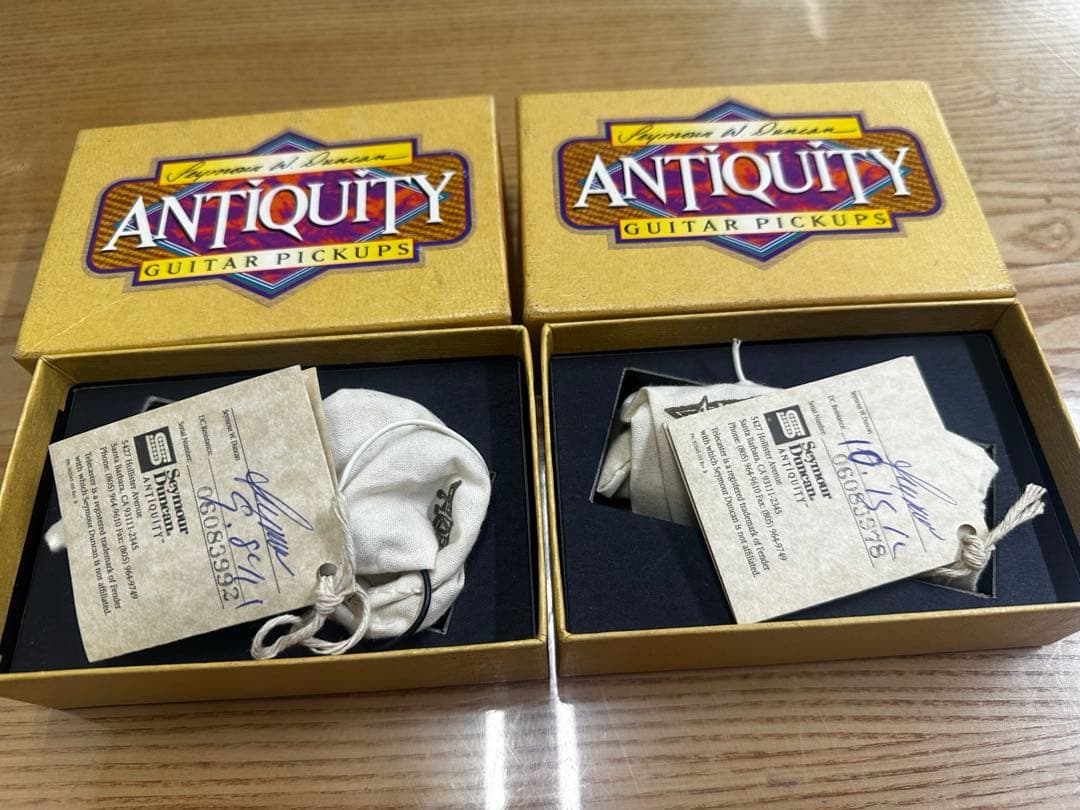 最安値美品送料無料2箱セットAntiquity ギターピックアップDuncan