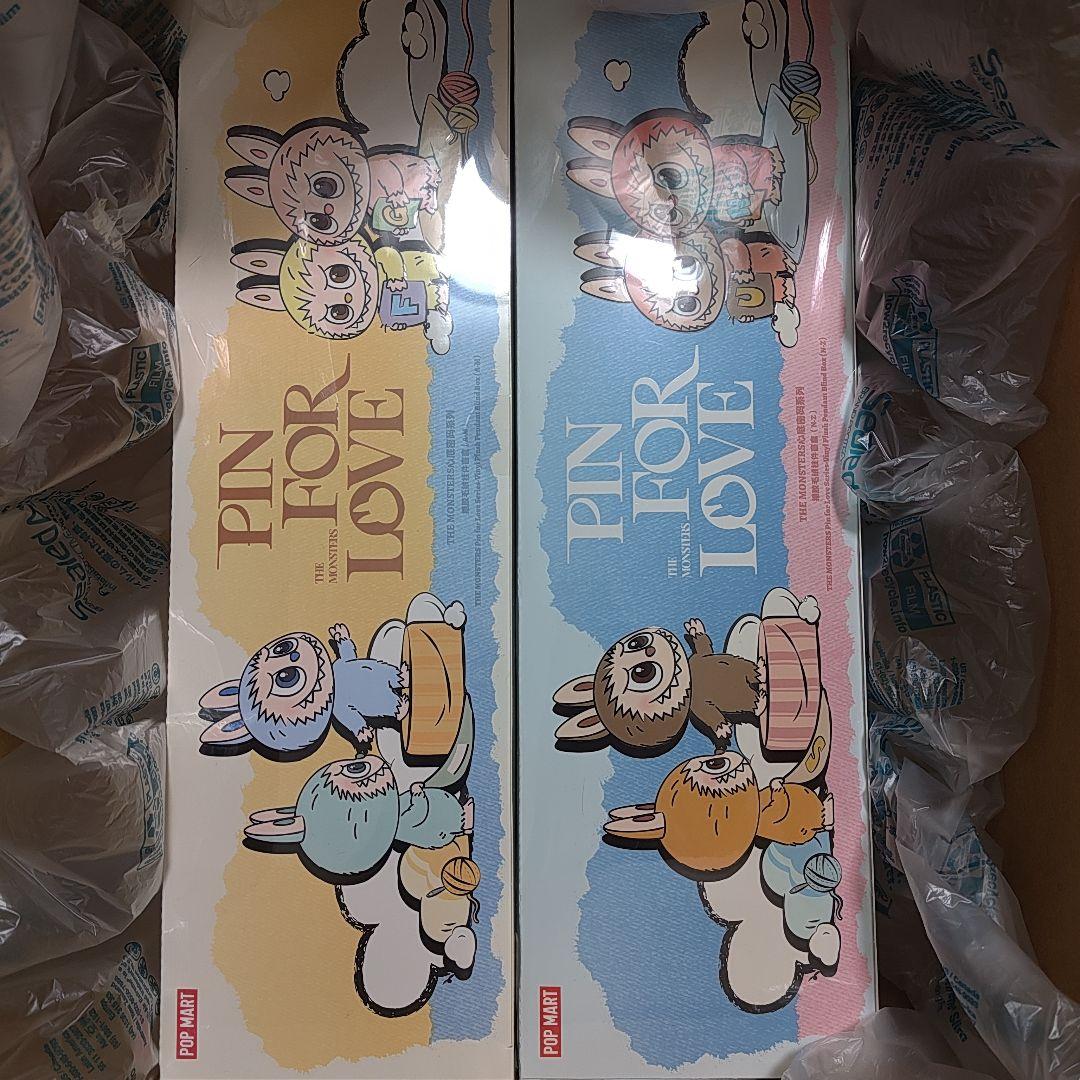 正規品　新品未開封 ラブブ PIN FOR LOVE アソートボックス2箱セット