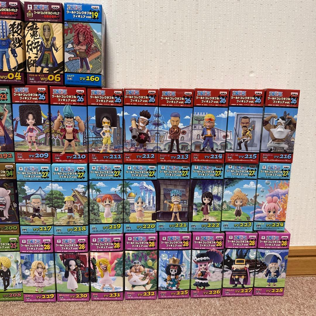 ワンピース ワールドコレクタブルフィギュア　まとめ売り