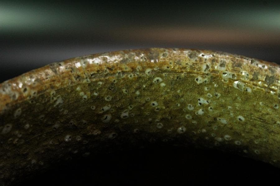 古い 信楽 茶壷 六古窯(K-XA846)