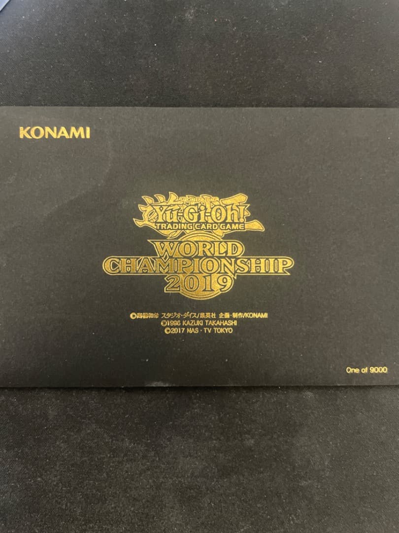 遊戯王　WCS2019 真紅眼の黒竜　死者蘇生　ミレニアムシークレット　未開封