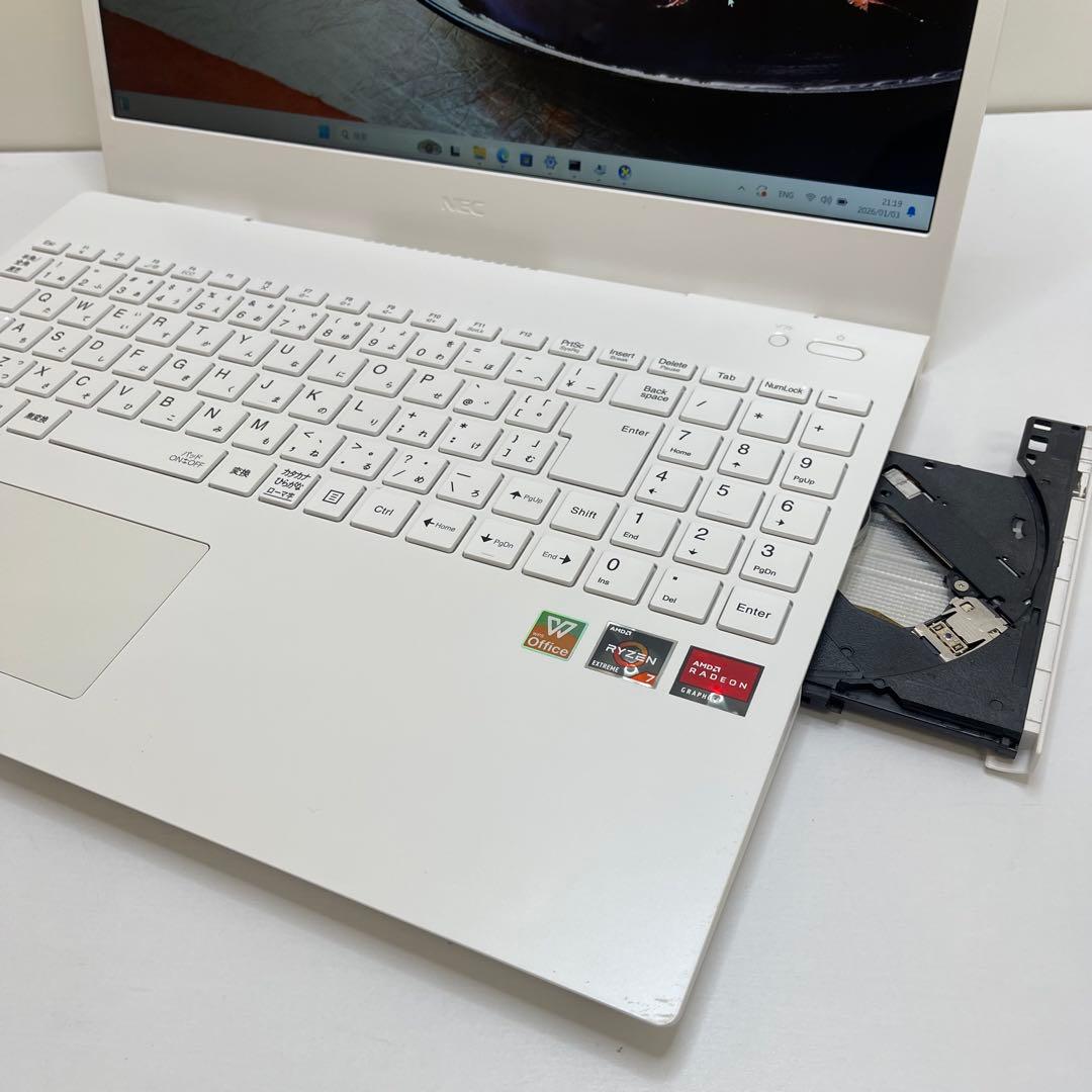 Windowsノート本体 #728 NEC LAVIE N156C/A Ryzen 7 8GB 256G