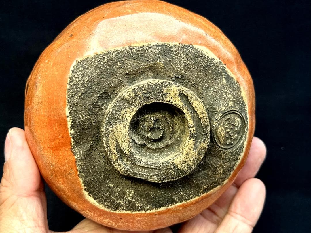 茶碗■古赤楽 かなり時代のある楽焼 江戸期 古い抹茶碗 宋光 時代物 骨董品■