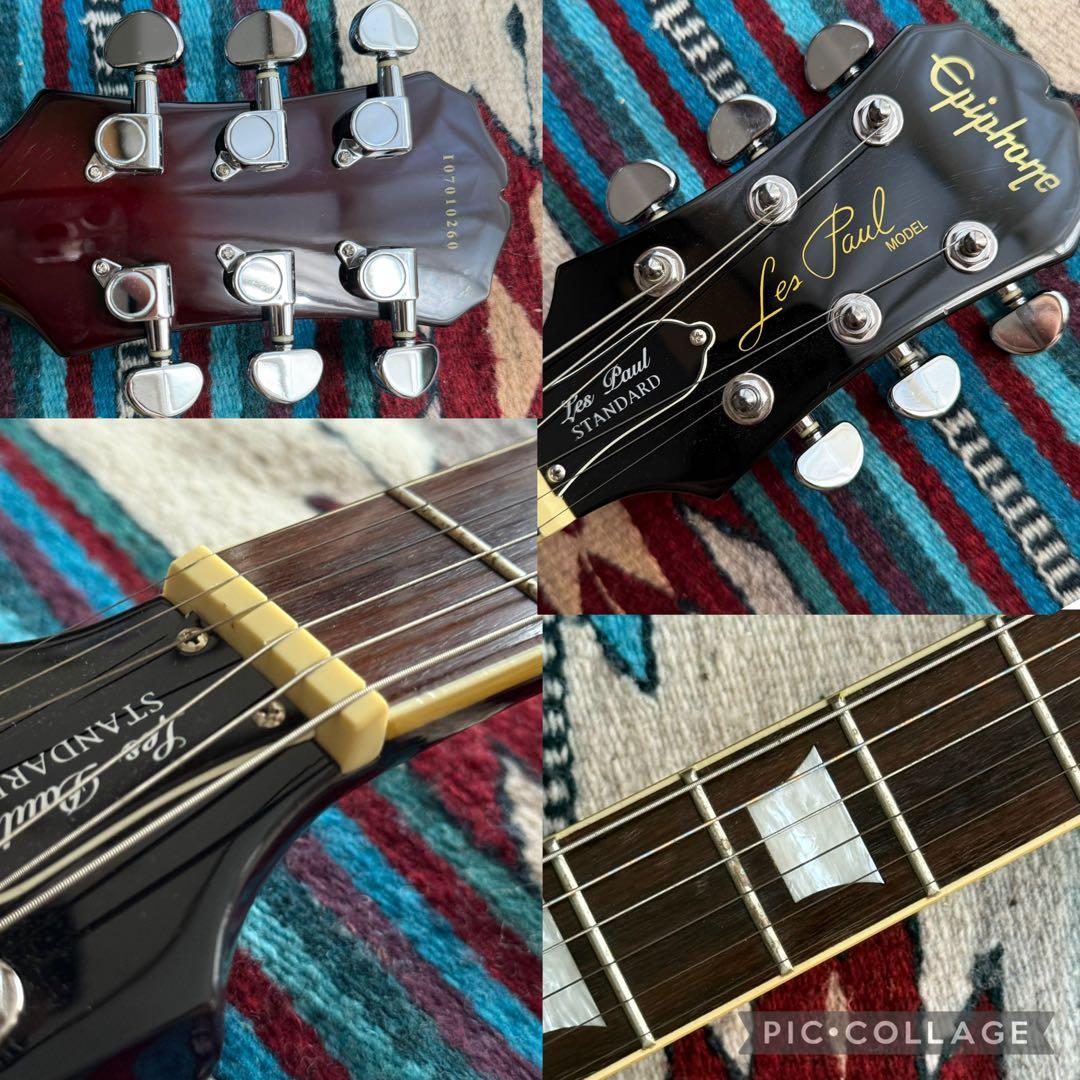 極上 Epiphone Les Paul Standard サンバースト