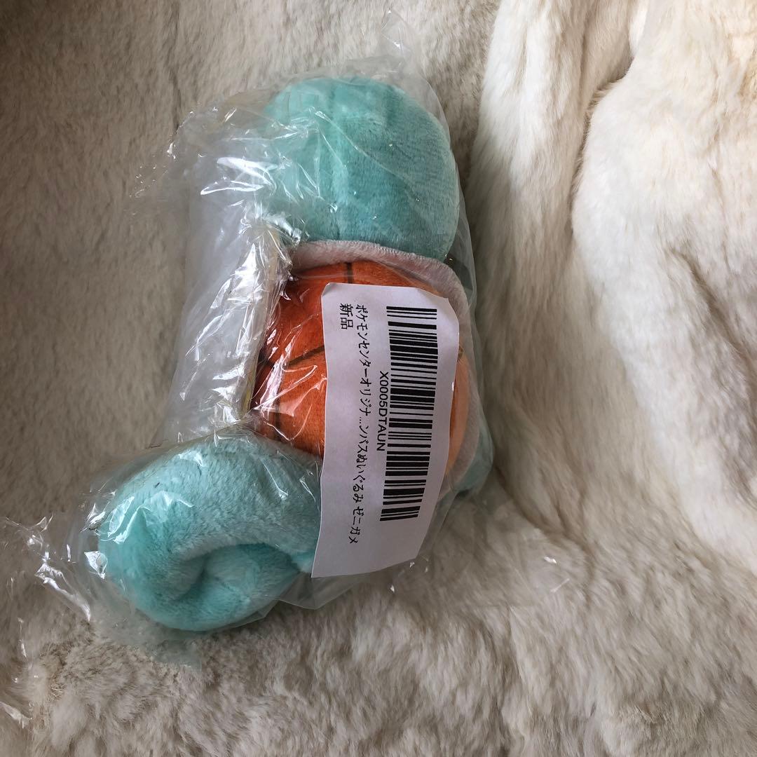 ポケモンセンター　ゼニガメ　キャンバス　ぬいぐるみ