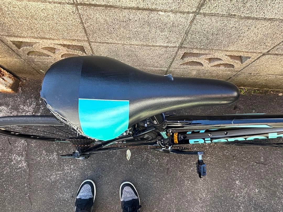 Bianchi 20 via nirone7 SORA ロードバイク　ジャンク