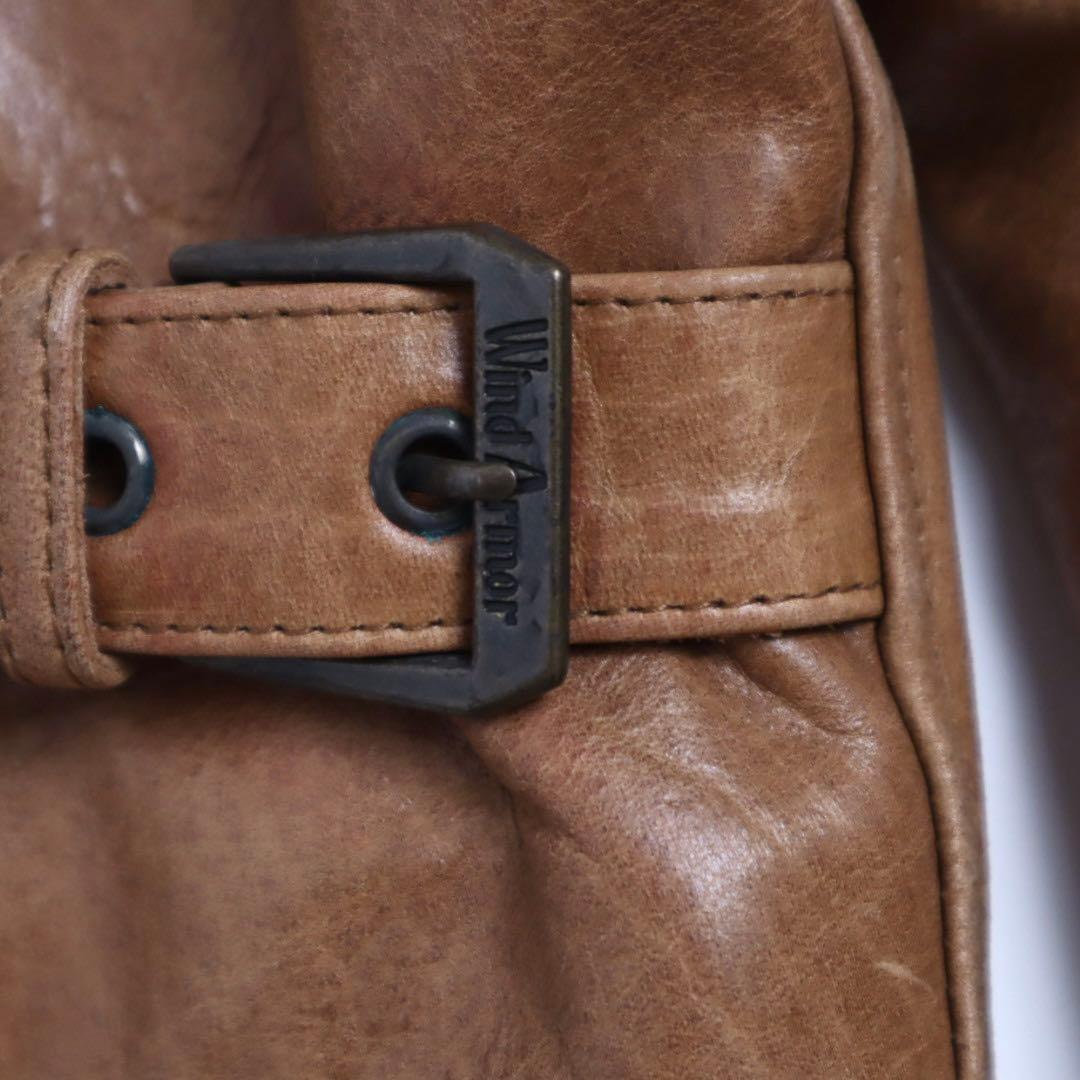 WindArmor 90s USAレザー レザージャケット A2 短丈 box