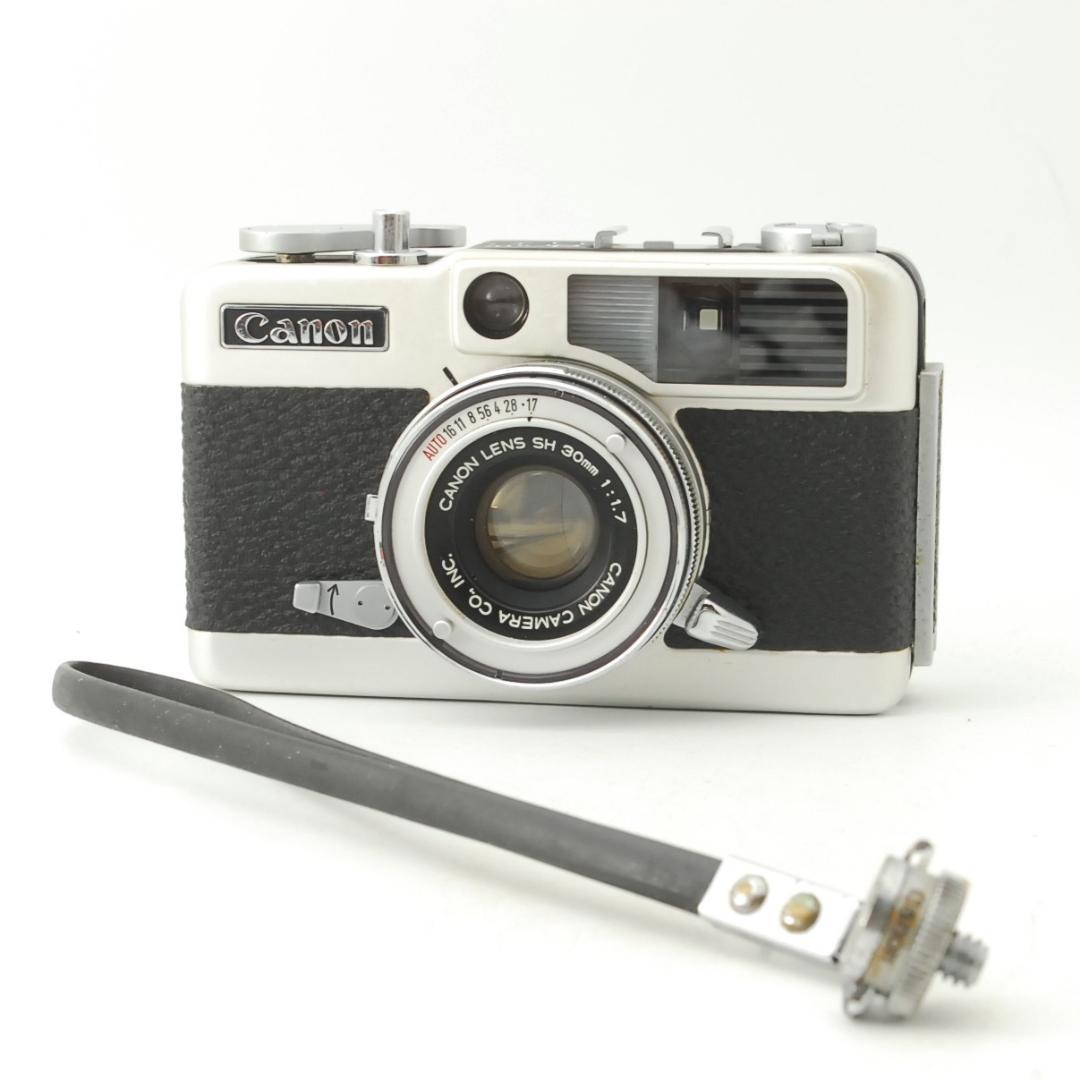 【露出計動作品】 Canon demi EE17 ハーフフィルムカメラ