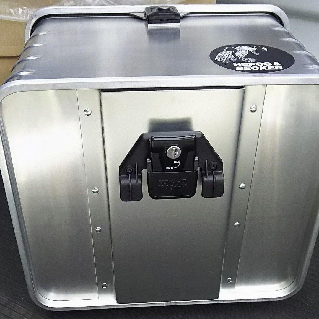 新品トップケース　ヘプコ＆ベッカー　アルミ　バイク用