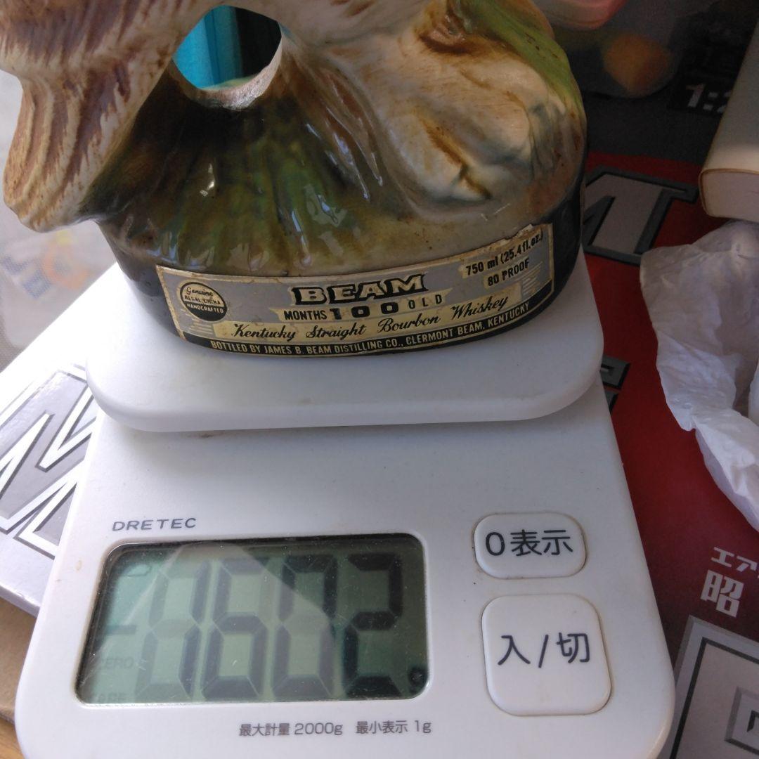 ☆BEAM　フクロウ型ウイスキー特級 （陶器製)