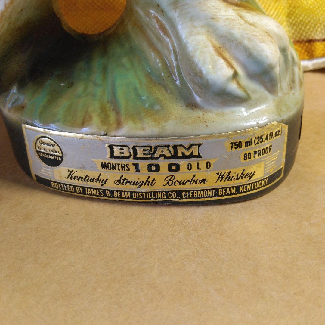 ☆BEAM　フクロウ型ウイスキー特級 （陶器製)