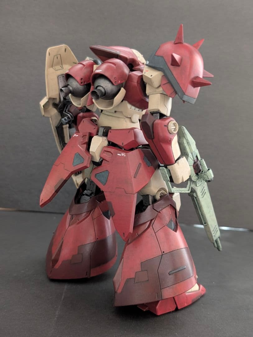 HG メッサーF02型 全塗装 改修 完成品 閃光のハサウェイ ガンプラ