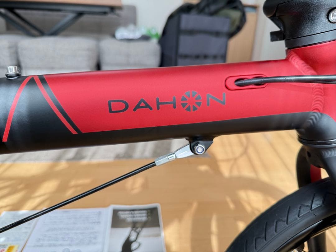 ⭐️希少レッド 新品未使用✨DAHON K9X レッド 16インチ 輪行袋付