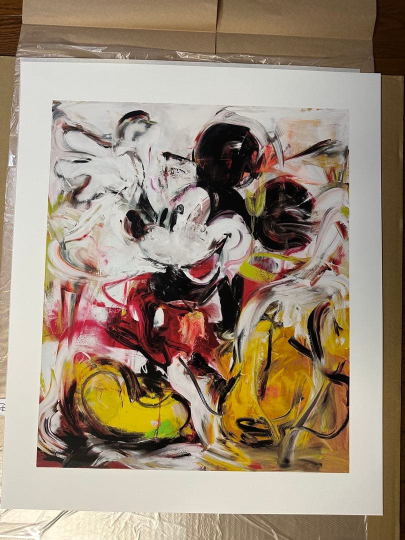 井田幸昌　ミッキーマウス シルクスクリーン