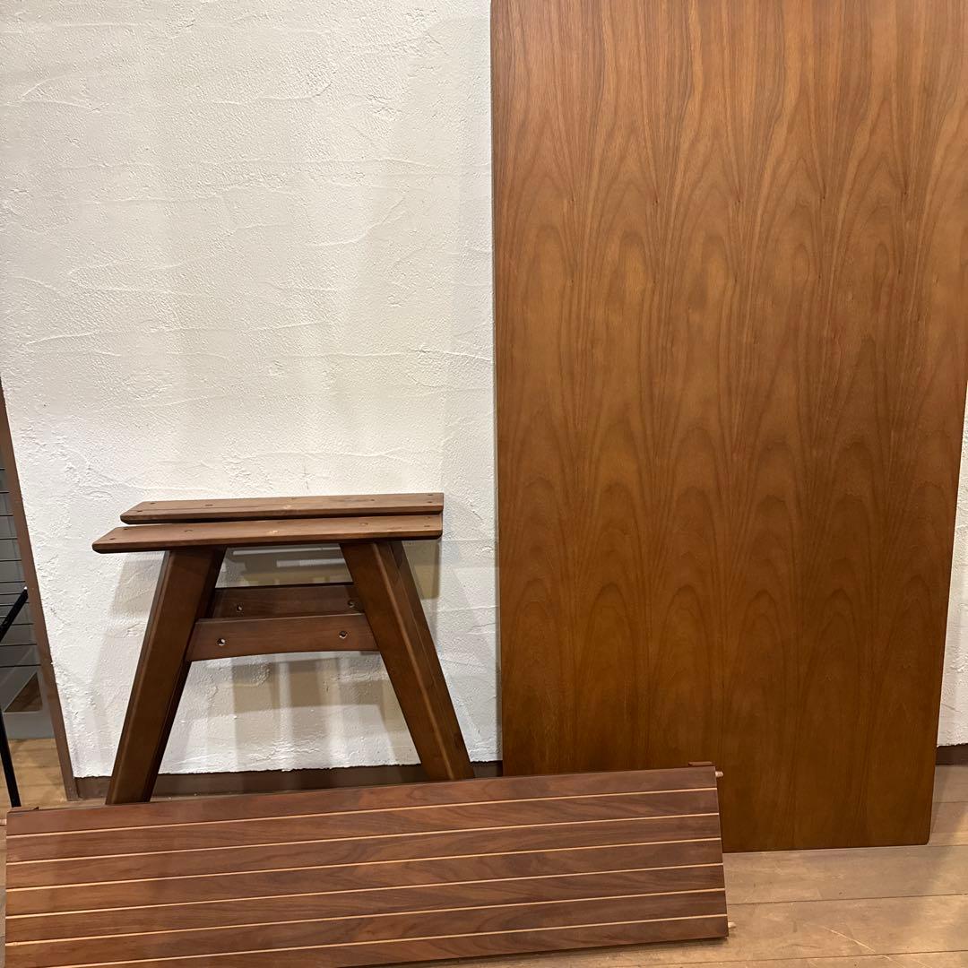 ダイニングテーブル ウォルナット化粧板 150×80cm