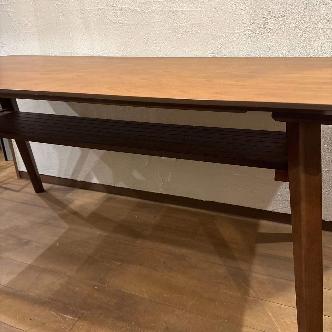 ダイニングテーブル ウォルナット化粧板 150×80cm