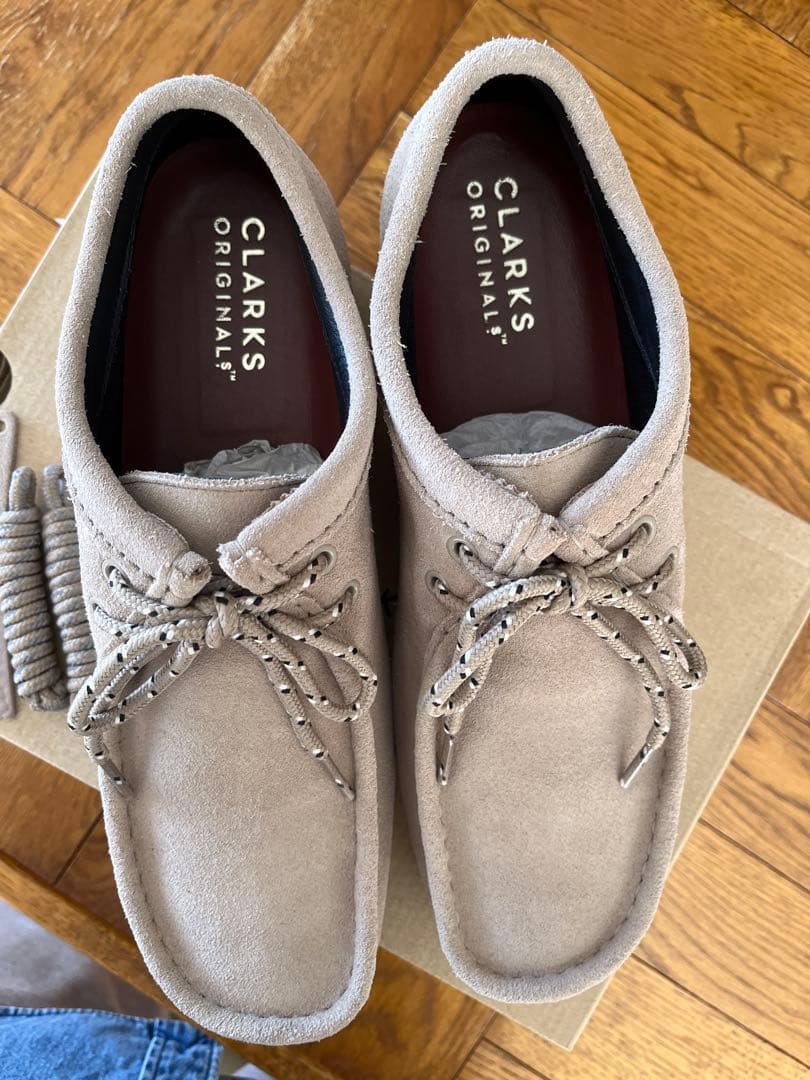 【美品】clarks wallabee GTX クラークス ワラビー