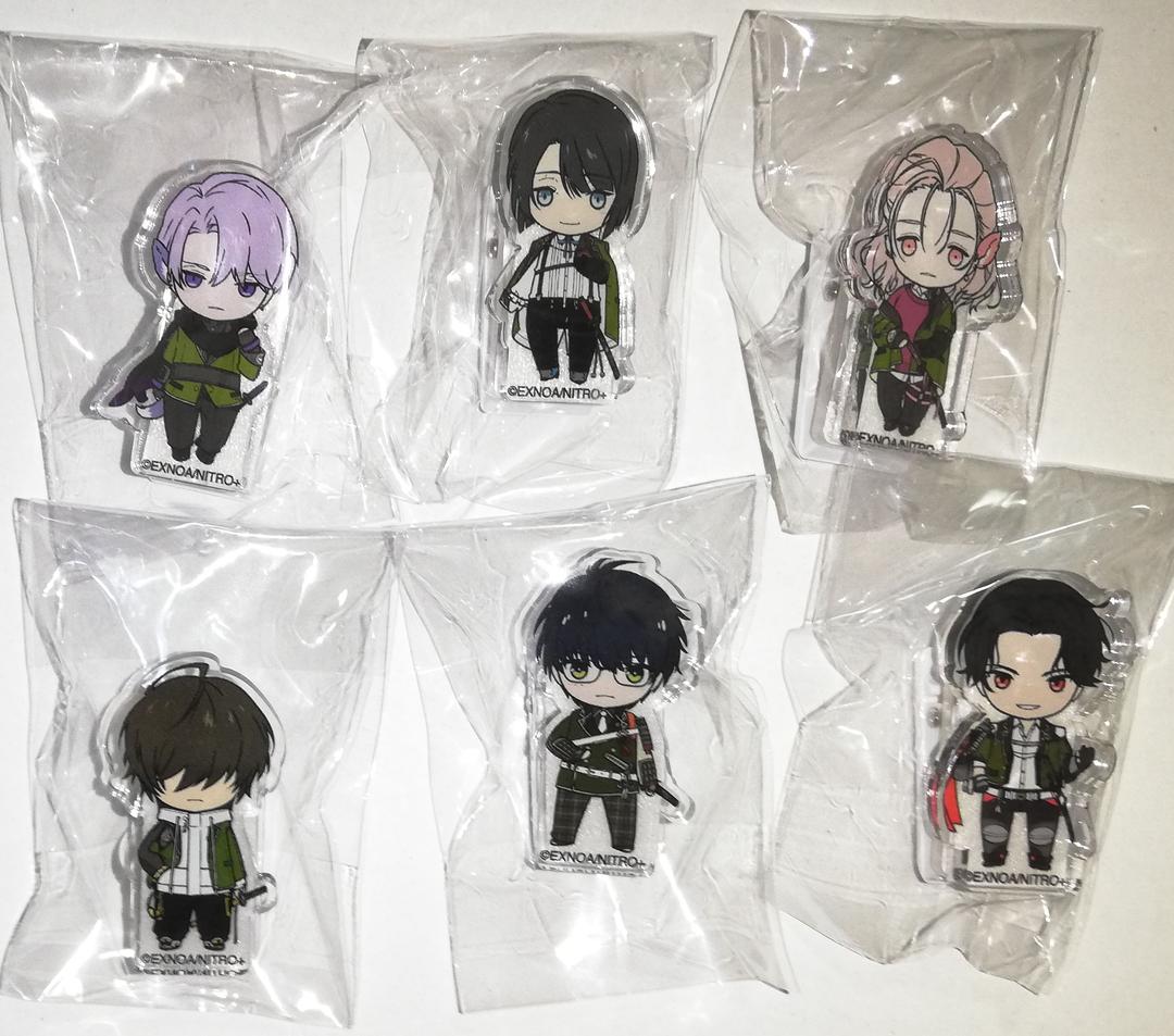 刀剣乱舞 とうらぶ 江 アクリルクリップ セット ぽてだん 通常