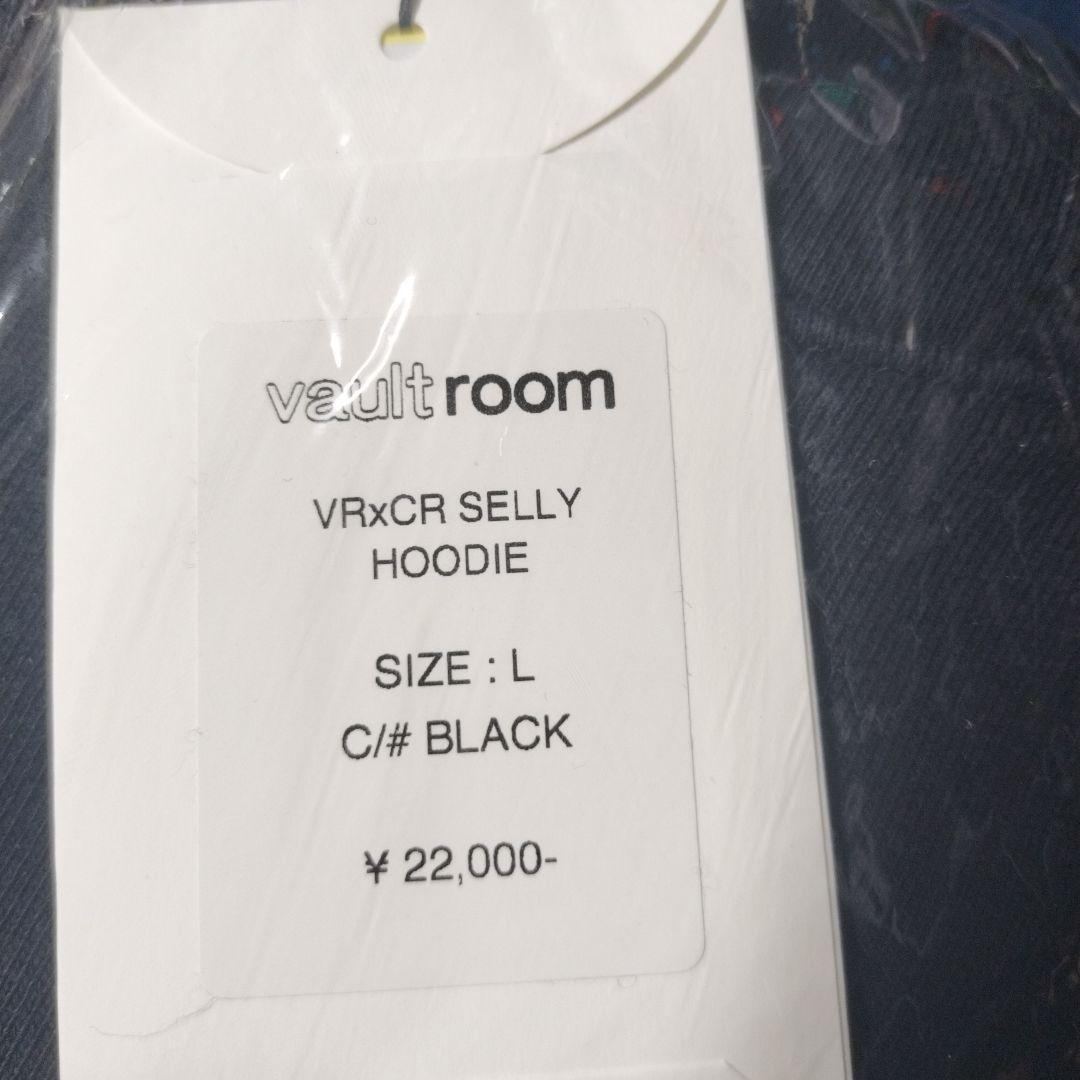 vault room VRxCR SELLY HOODIE L ブラック 新品