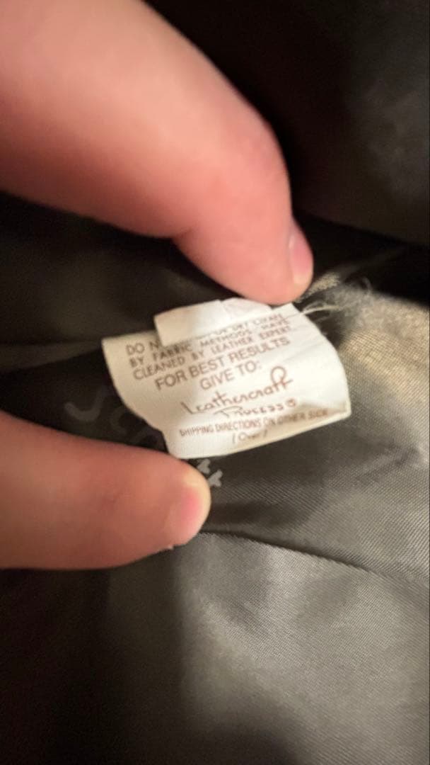 Schott 襟付きシングルライダース 642 ダークブラウン