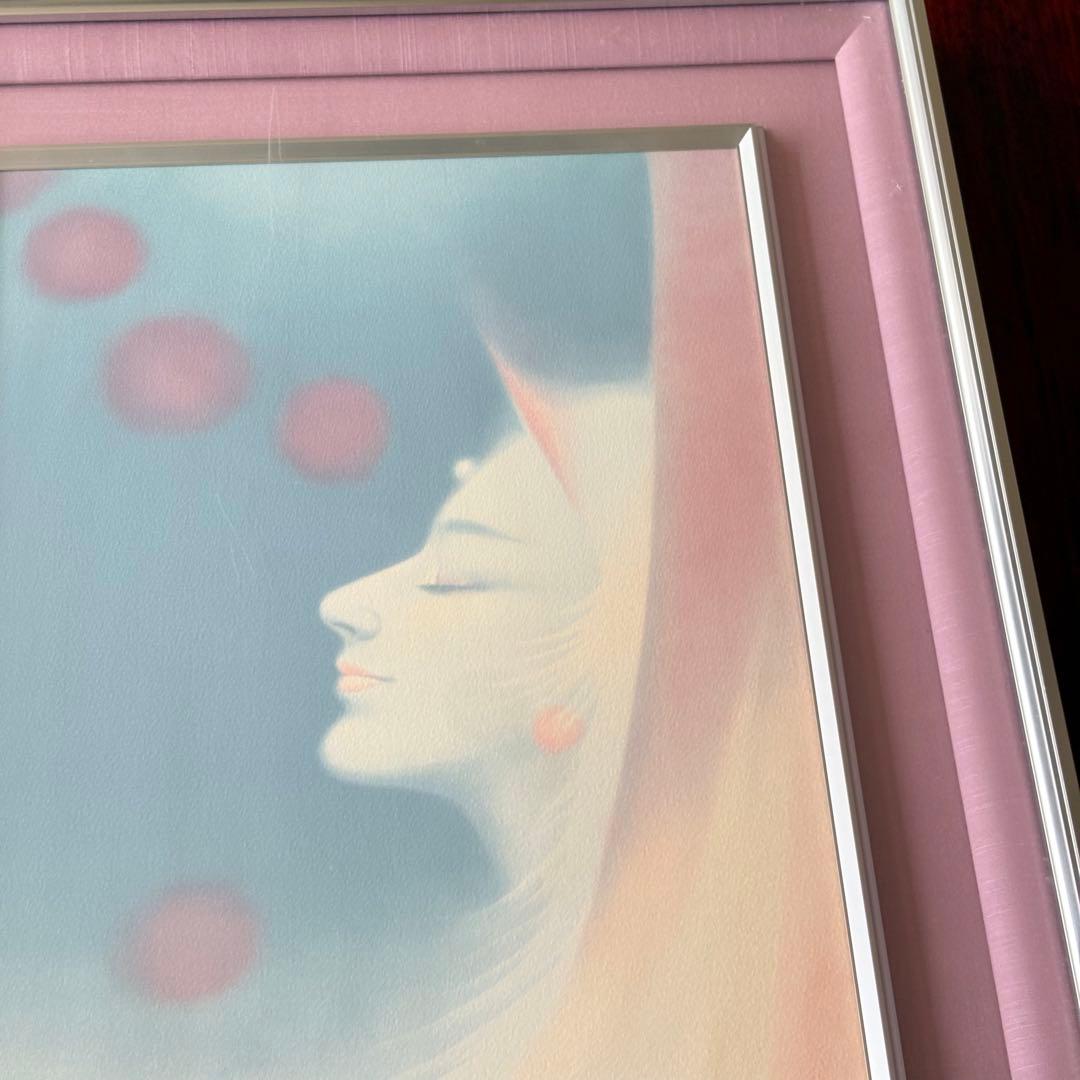 若尾和呂 タリズマニックアート リトグラフ「天聴」 8/100 額装 A